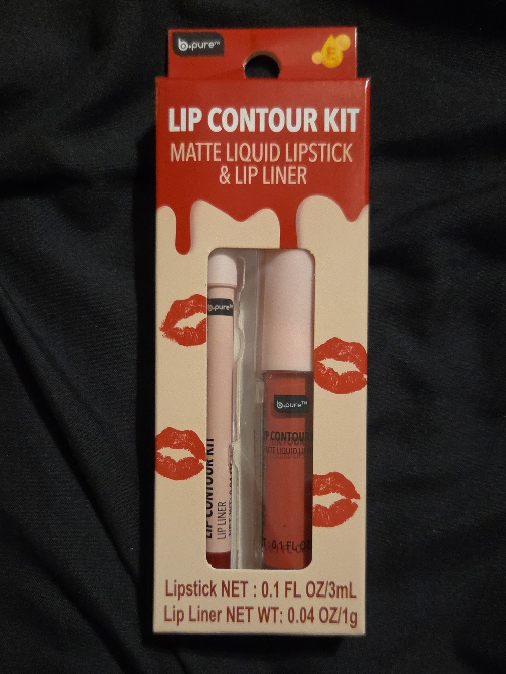 Lip Contour Kit — Matte Liquid Lipstick & Lip Liner in Cherry Pop Red